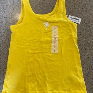 Old Navy Yellow Tank Top